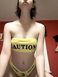 Racy older bitch having restless cunt