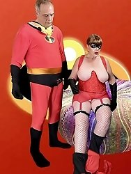 Luxurious mothers drenched in ejaculate