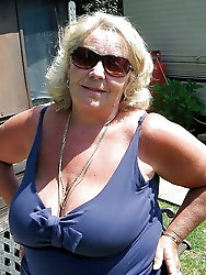 Busty granny cleavage heaven 7