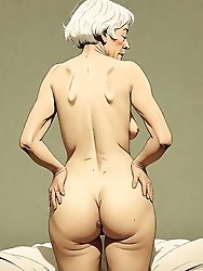 Beautiful women of all ages with perfect bodies.