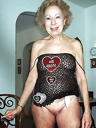 Old female shows her skills