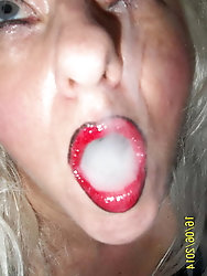 Fresh mature tarts take off hot dress